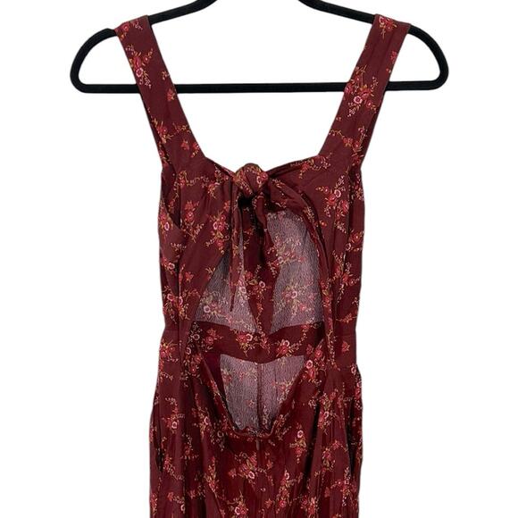 Madewell Apron Bow-Back Jumpsuit in Windowbox Floral Women’s size 0 - Picture 9 of 11